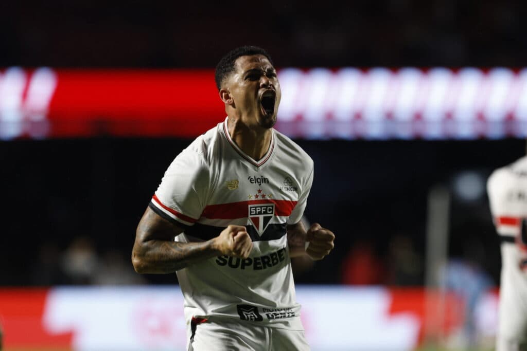 Luciano, atacante do São Paulo - Rubens Chiri / São Paulo