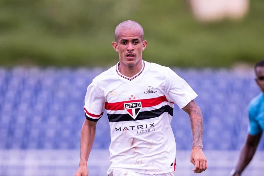 Djhordney é o camisa 8 do São Paulo - Divulgação / Instagram