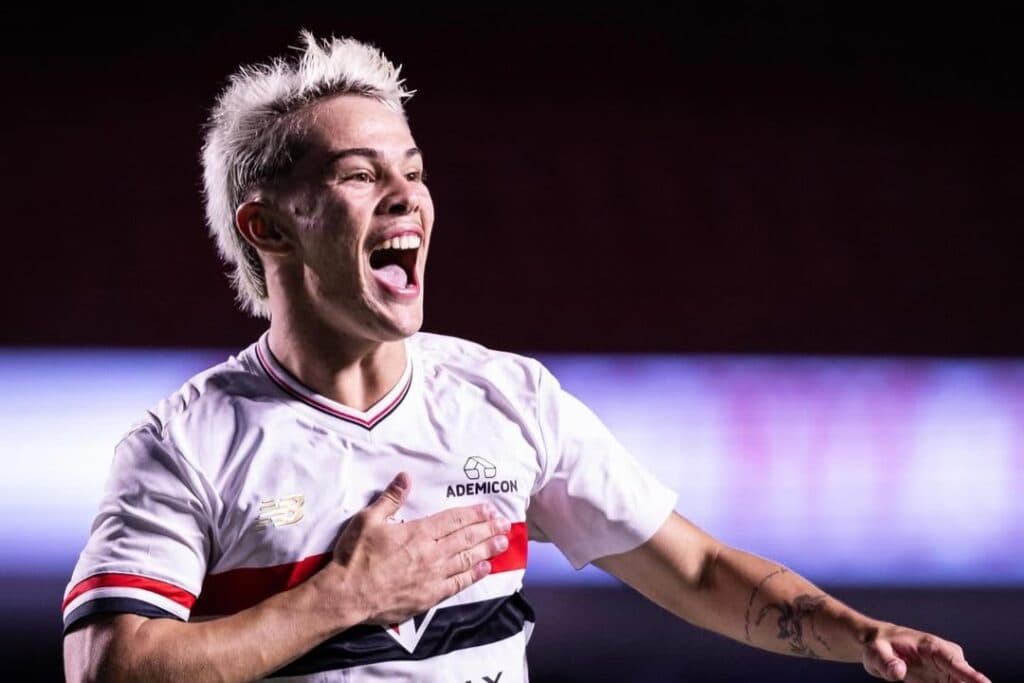 Igor Felisberto marcou de falta em goleada do São Paulo - Divulgação / Instagram