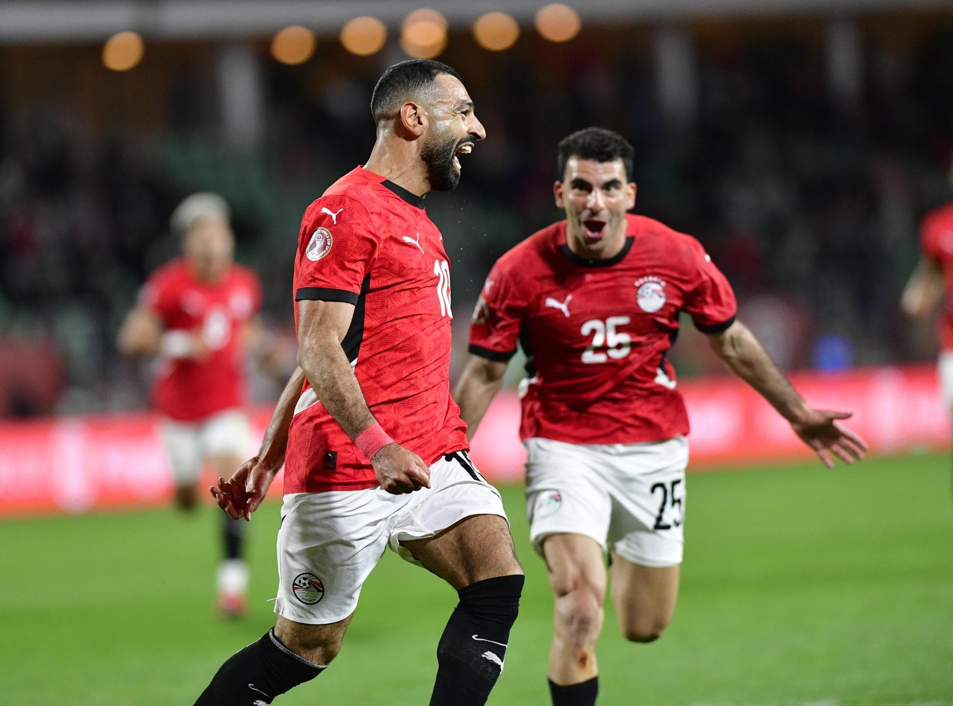 As seleções classificadas às quartas de final da Copa Africana