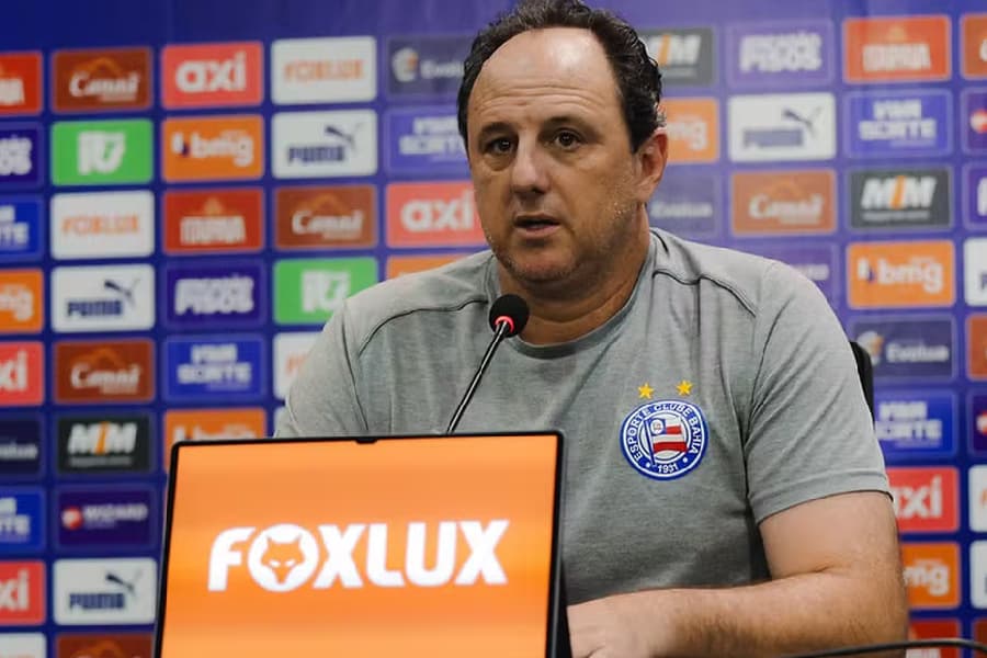 Rogério Ceni após vitória do Bahia - Divulgação