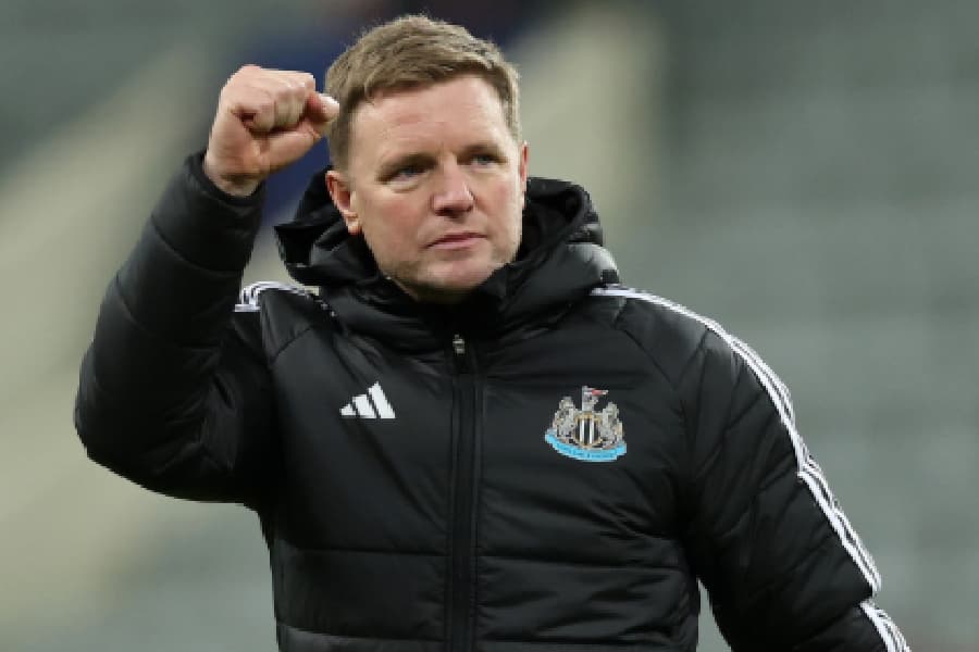 Eddie Howe, técnico do Newcastle - Reprodução/@nufc