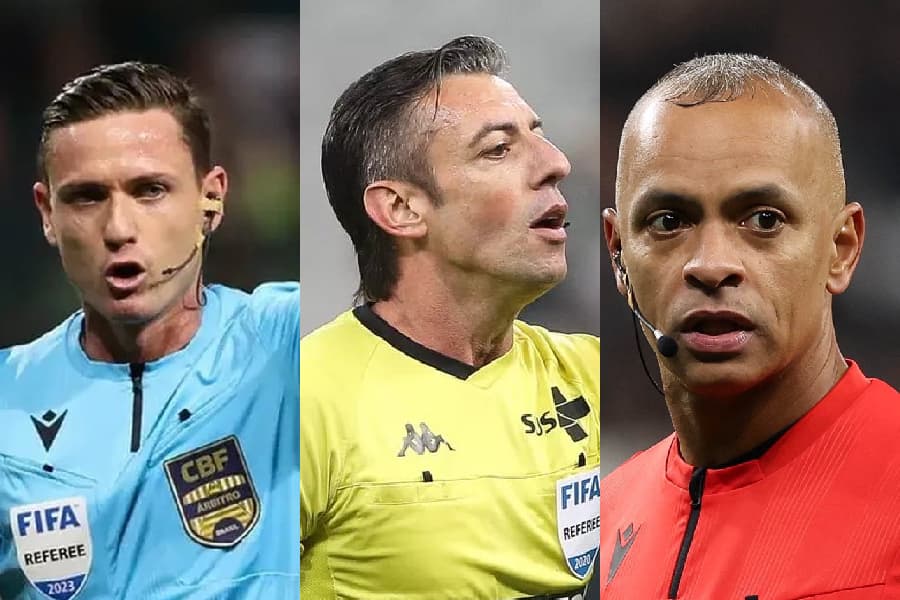 Fifa define os árbitros brasileiros na Copa do Mundo de 2026