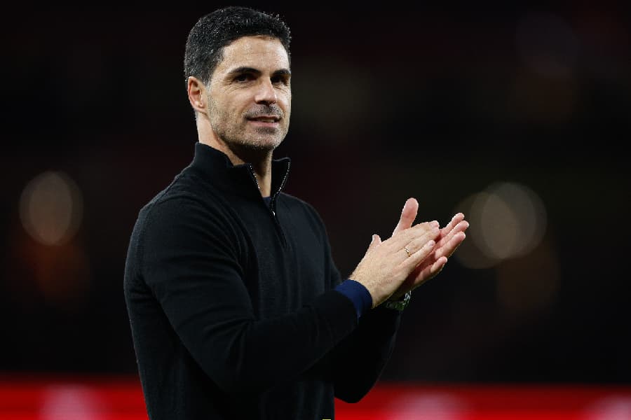 Mikel Arteta, técnico do Arsenal - EFE/EPA/DAVID CLIFF