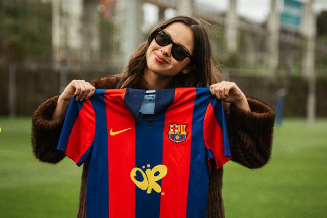 Barcelona usará logo de Olivia Rodrigo em camisa no El Clásico