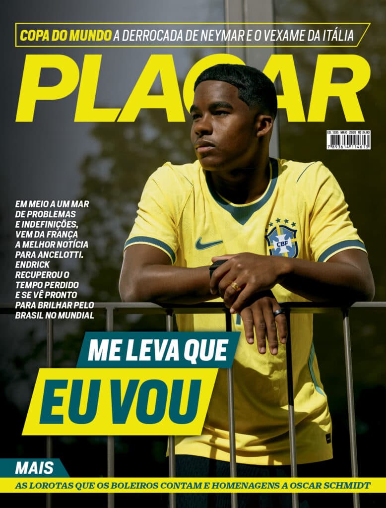 Capa da edição 1535 de PLACAR, com Endrick em destaque
