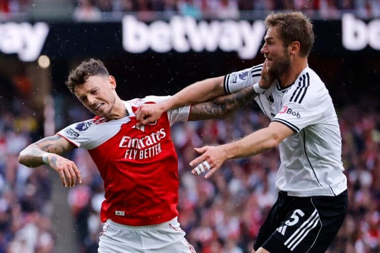 Jogador do Arsenal está fora da final da Champions e vê Copa em risco