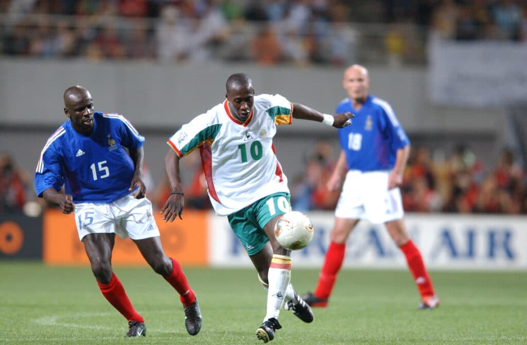 Fadiga, de Senegal, deu trabalho para o time da França - Acervo/PLACAR