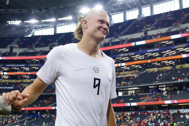 Os números de Erling Haaland: a ameaça da Noruega contra o Brasil