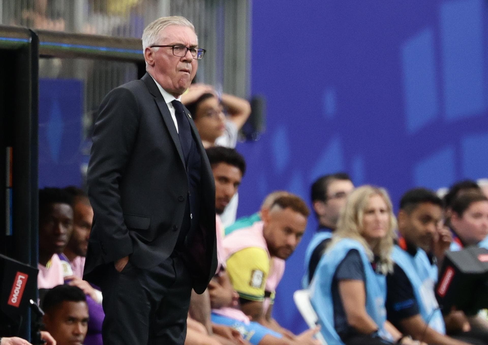 Ancelotti correu riscos de sofrer eliminação histórica para o Brasil em Copas - Christopher Neundorfer/EFE