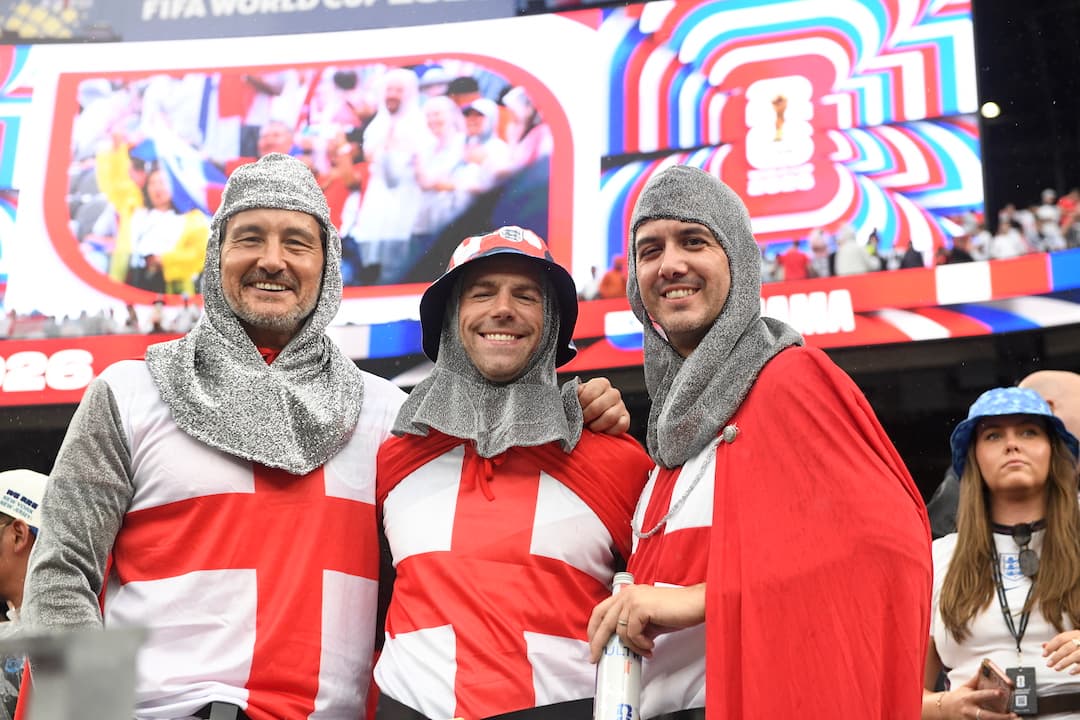 Torcedores ingleses fizeram a festa no MetLife Stadium - Alexandre Battibugli/PLACAR