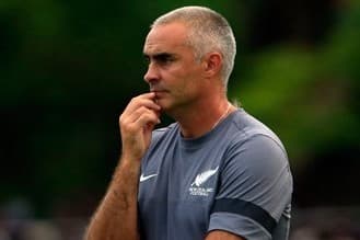 Darren Bazeley, treinador inglês da Nova Zelândia - Reprodução/@NZ_Football