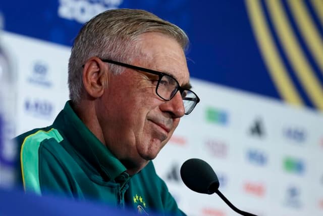 Ancelotti despista sobre escalação do Brasil: ‘Não quero deixá-los tranquilos’