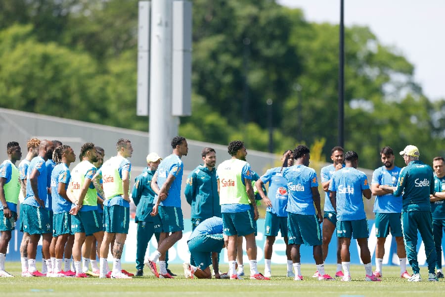 Treino da seleção brasileira às vésperas da estreia na Copa do Mundo - Rafael Ribeiro / CBF