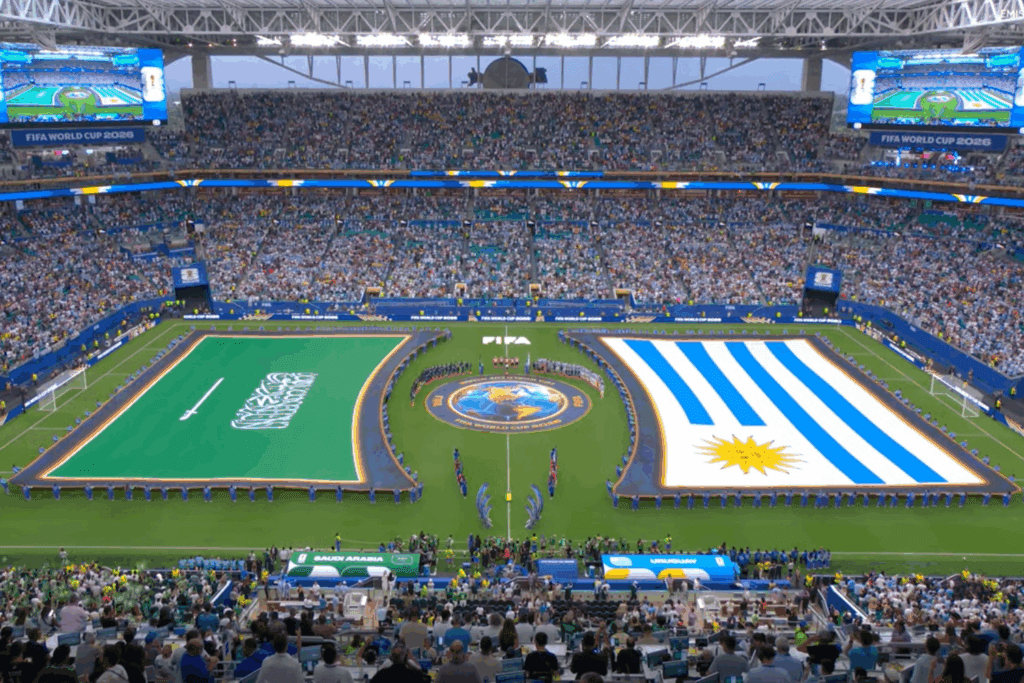 Saiba o motivo pelo qual a bandeira da Arábia Saudita não é estendida sobre o gramado