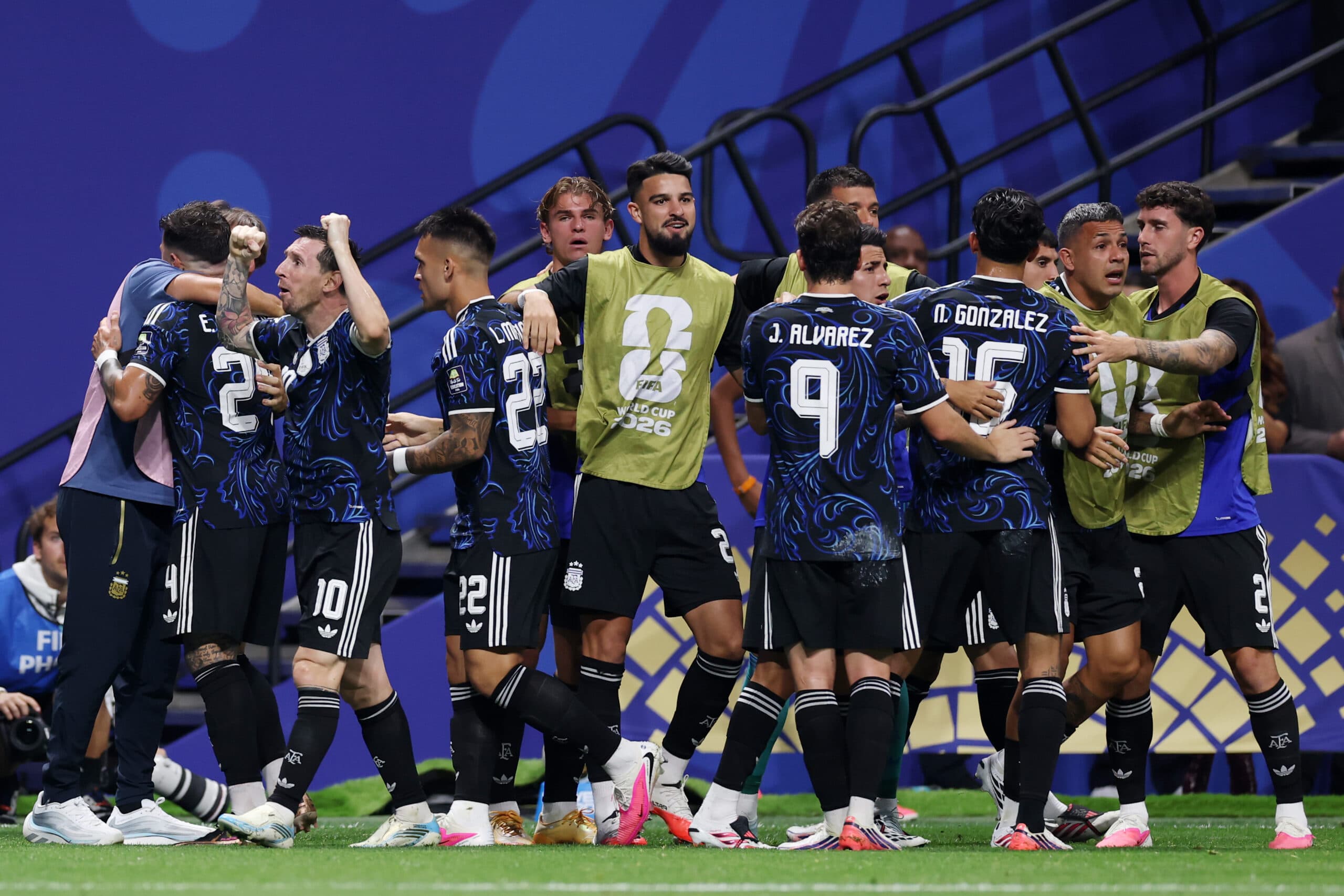 Jogadores da Argentina que disputaram a Copa do Mundo de 2026 - Reprodução/@Argentina