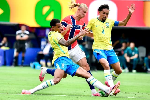 Haaland decide no fim, Noruega vence o Brasil e avança na Copa