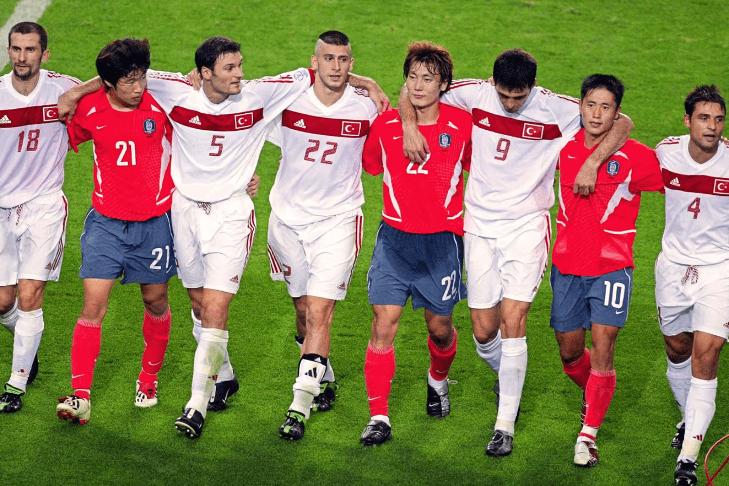 Coreia do Sul e Turquia disputaram o terceiro lugar da Copa do Mundo de 2002