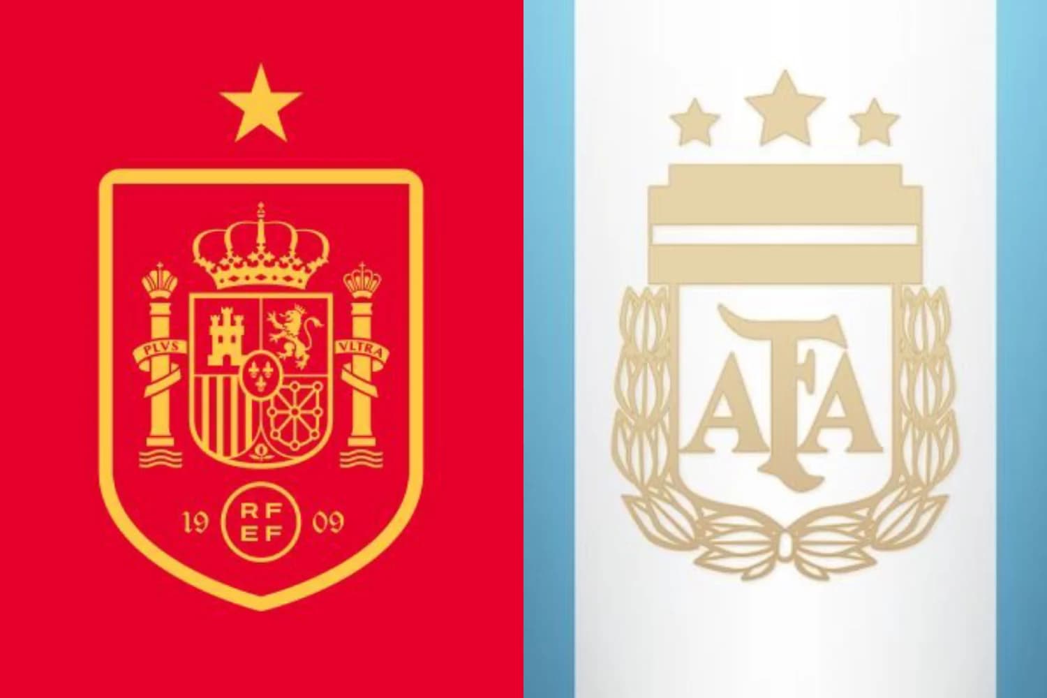 Espanha x Argentina: últimos jogos terminaram em goleadas históricas