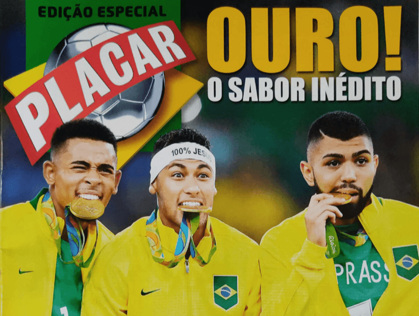 É ouro! Há dez anos, Brasil conquistou medalha inédita no futebol