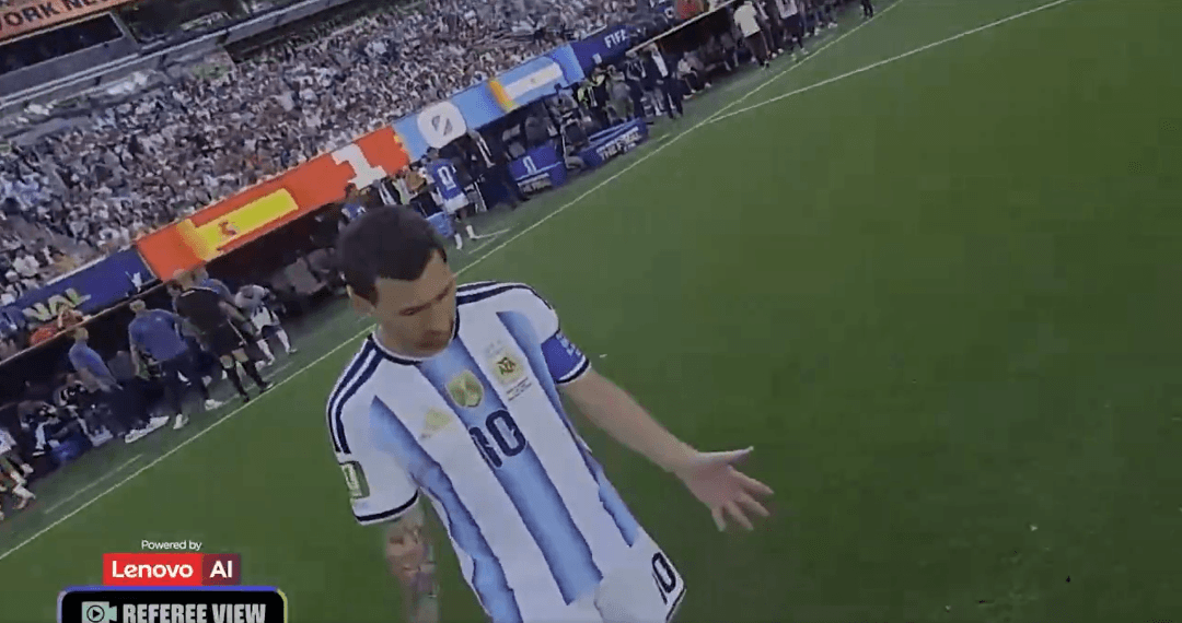 Saiba o que árbitro falou para Messi na final da Copa; veja