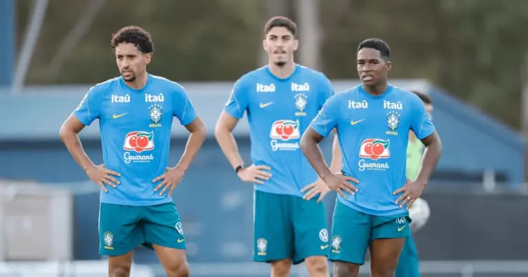 De Hugo Souza a Endrick: Ancelotti revela escalação do Brasil x Austrália