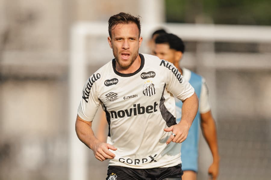 Arthur deve estrear com a camisa do Santos no domingo, em Porto Alegre - Raul Baretta/Santos FC