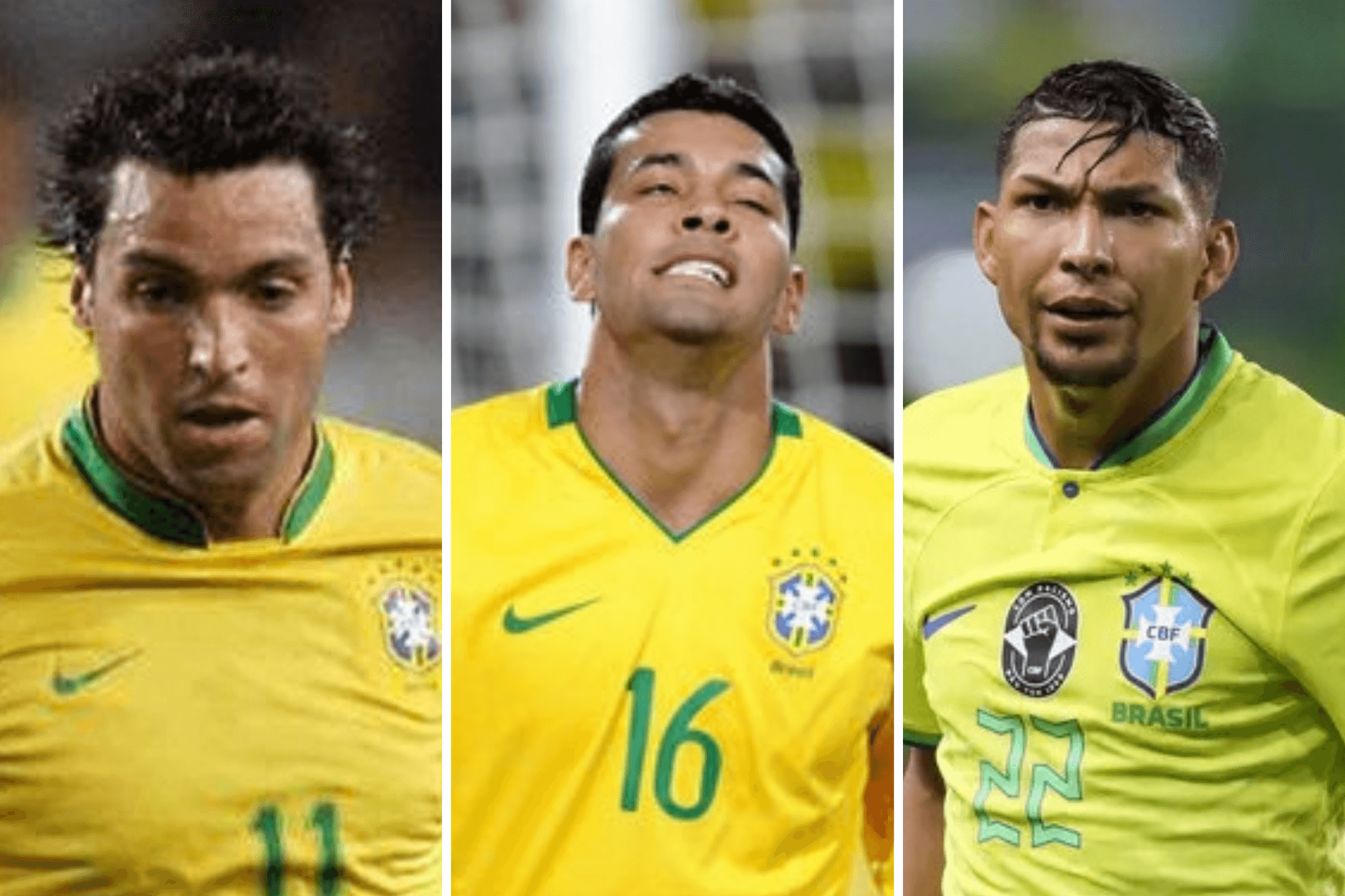 Jogo do Brasil: como foram as escalações da seleção no início dos últimos ciclos
