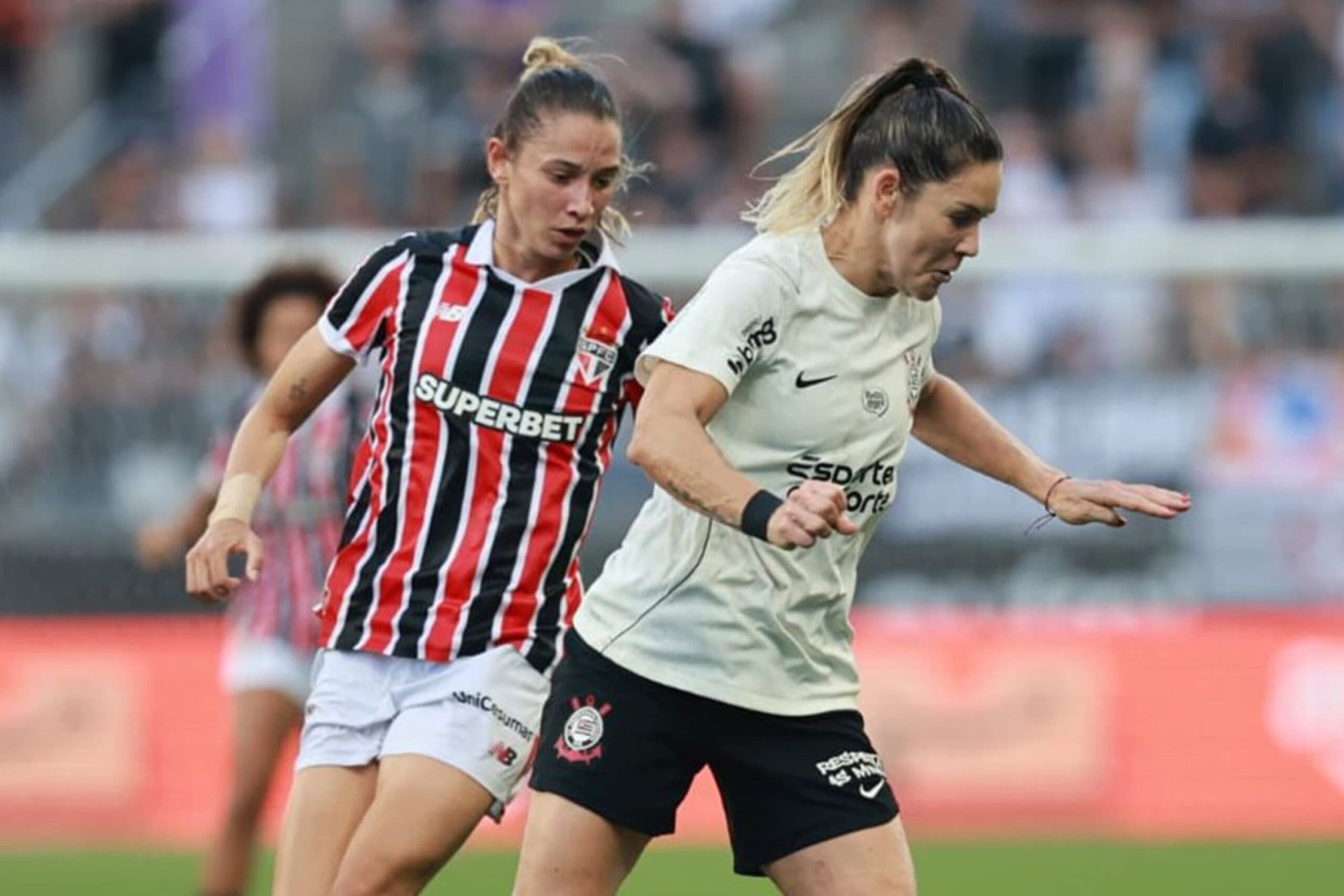 Brasileirão Feminino: São Paulo vence a primeira final contra o Corinthians