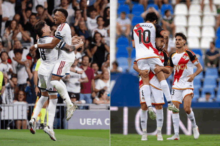 Real Madrid x Rayo Vallecano: clássico madrilenho opõe ‘realeza’ e ‘operários’