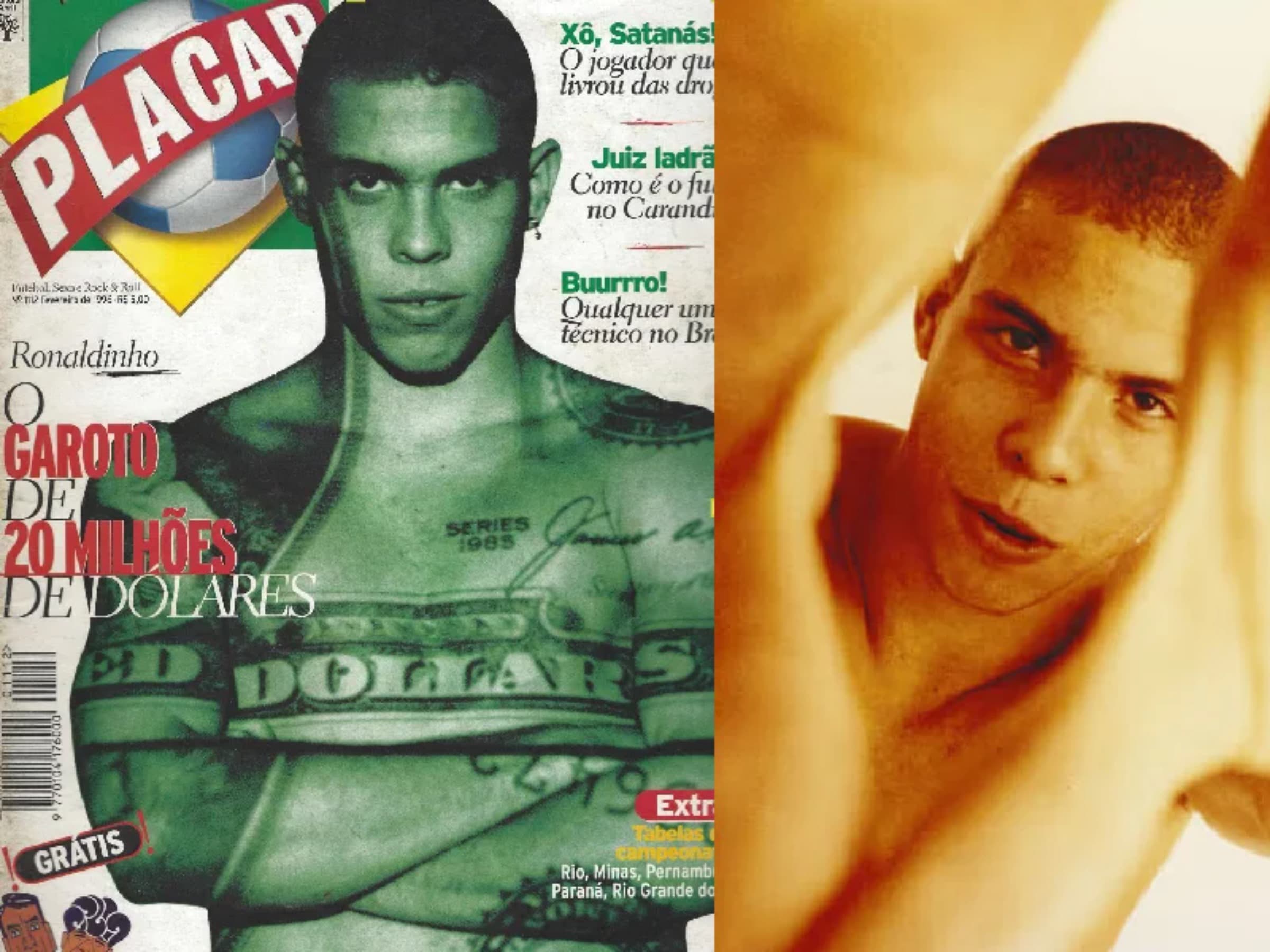 Mina de ouro: a 1ª capa de Ronaldo na PLACAR