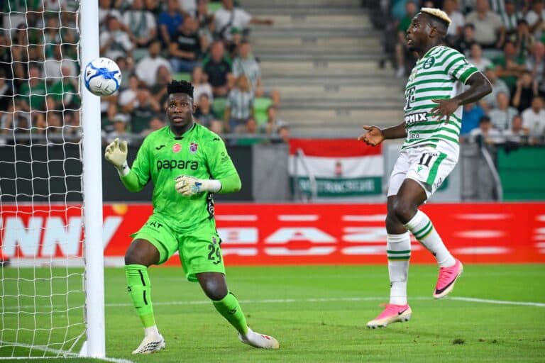Onana sofre acidente de carro na Turquia, mas sai ileso com a família