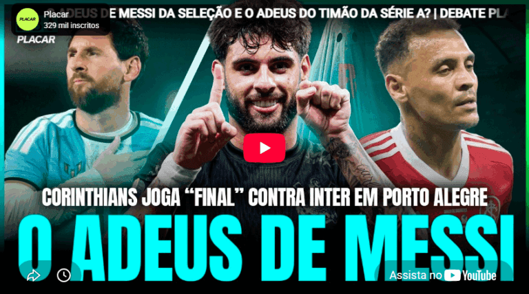 Vídeo: Debate PLACAR comenta adeus de Messi da seleção argentina
