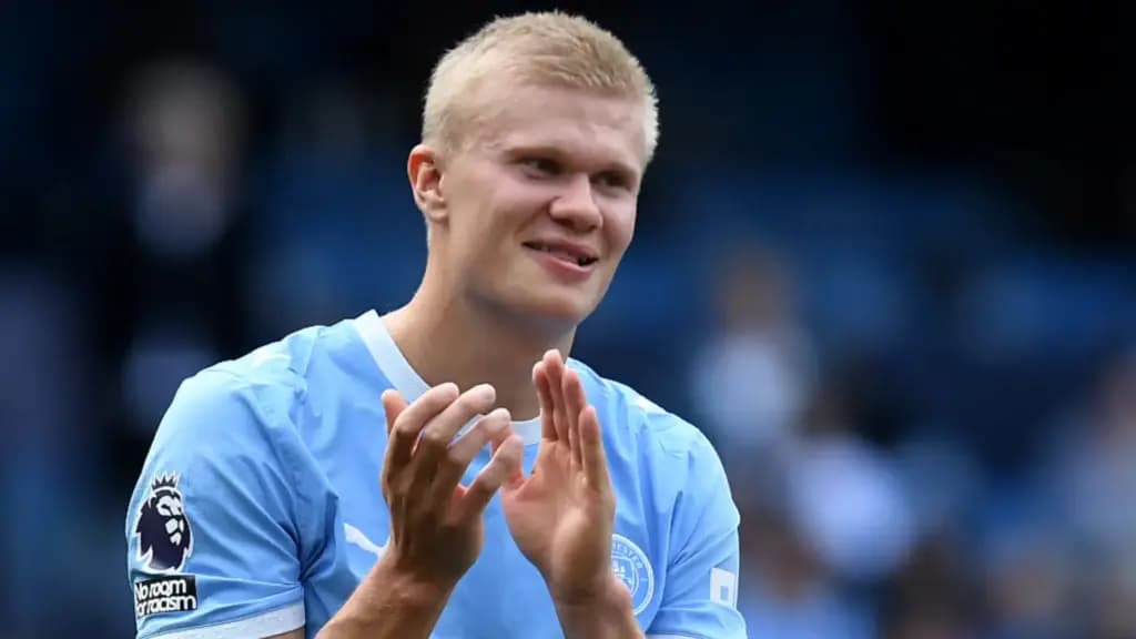 Erling Haaland, jogador do Manchester City - Foto: Reprodução/Manchester City