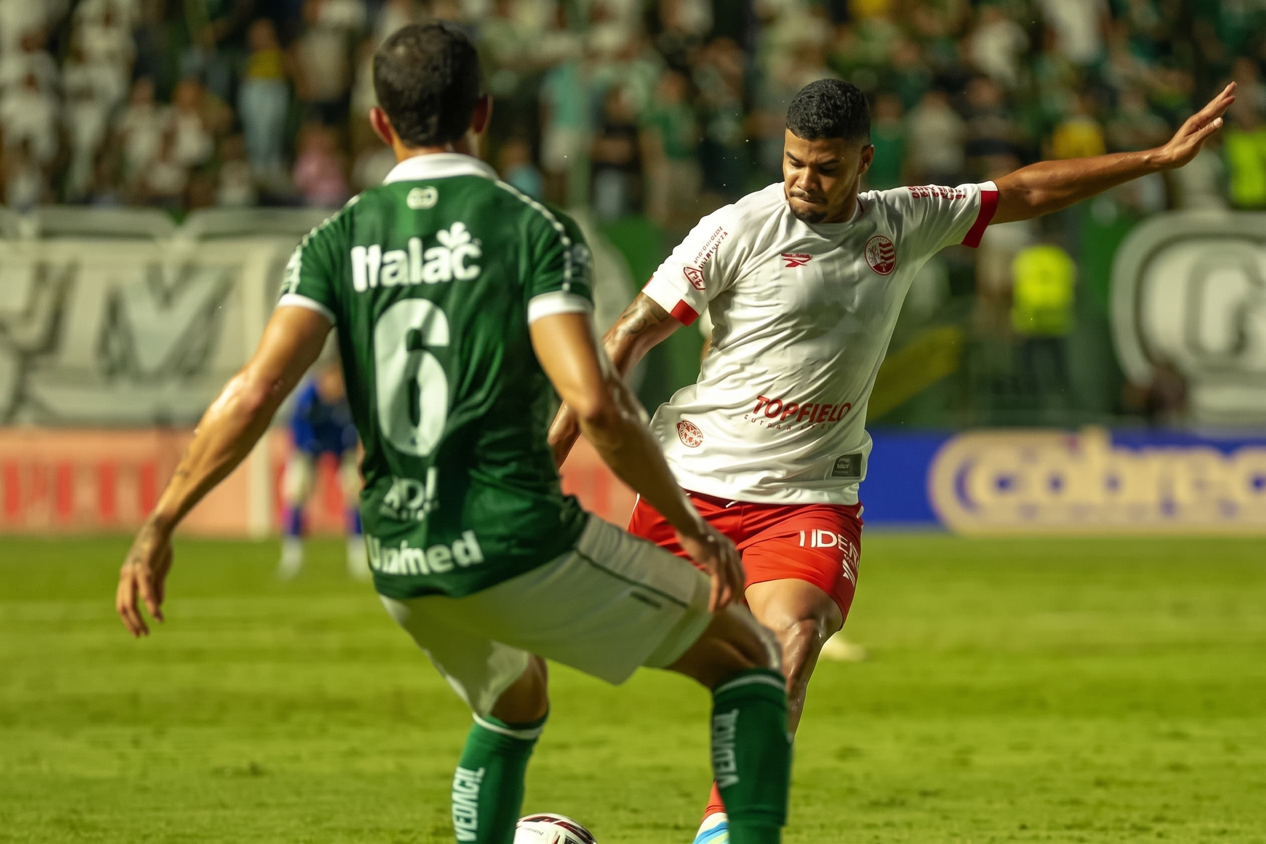 Goiás e Naútico acabaram o jogo sem gol - Foto: Divulgação/Náutico