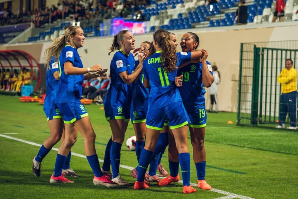 Brasil empata com Gana e mantém liderança no Mundial Feminino Sub-17