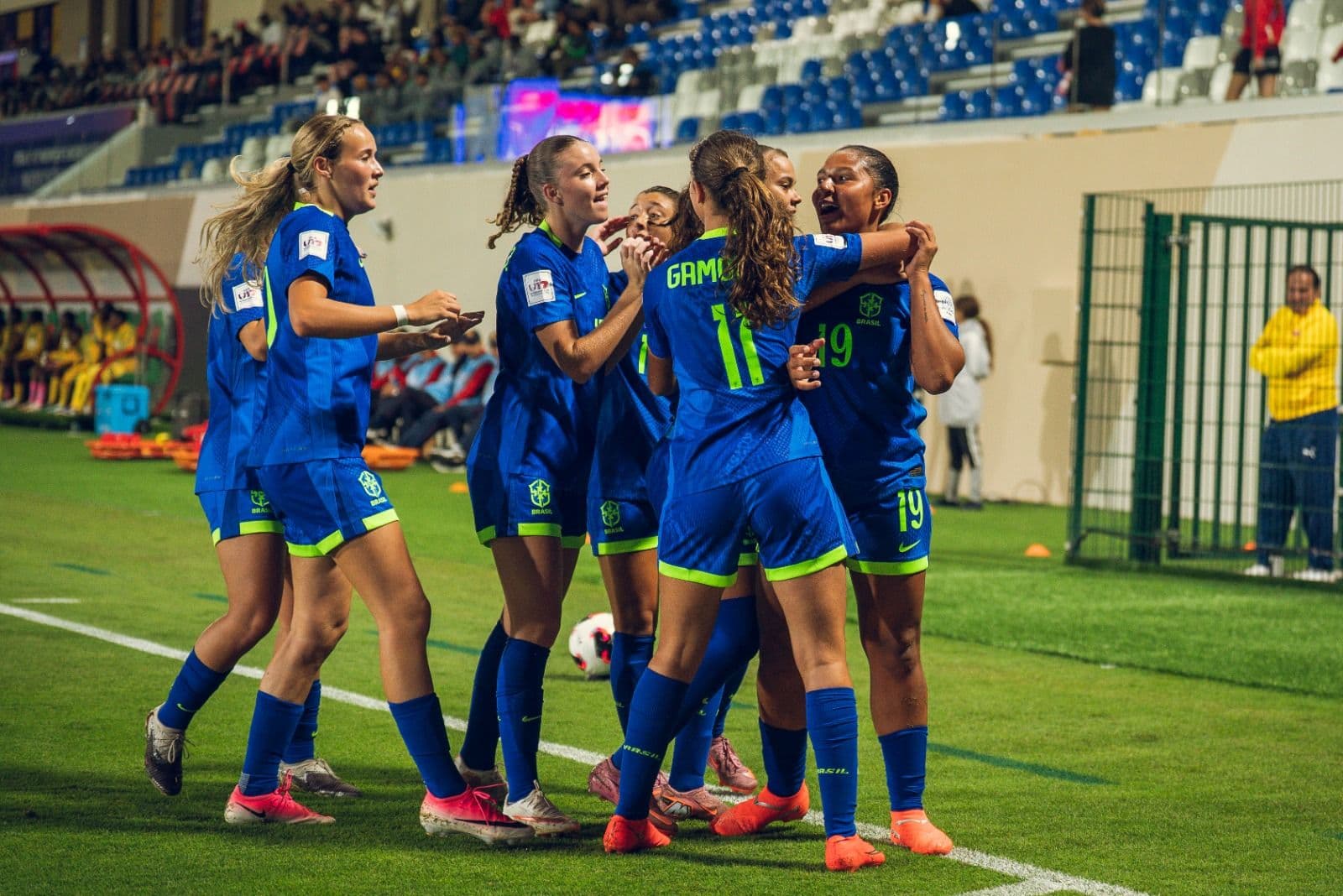 Brasil empata com Gana e mantém liderança no Mundial Feminino Sub-17