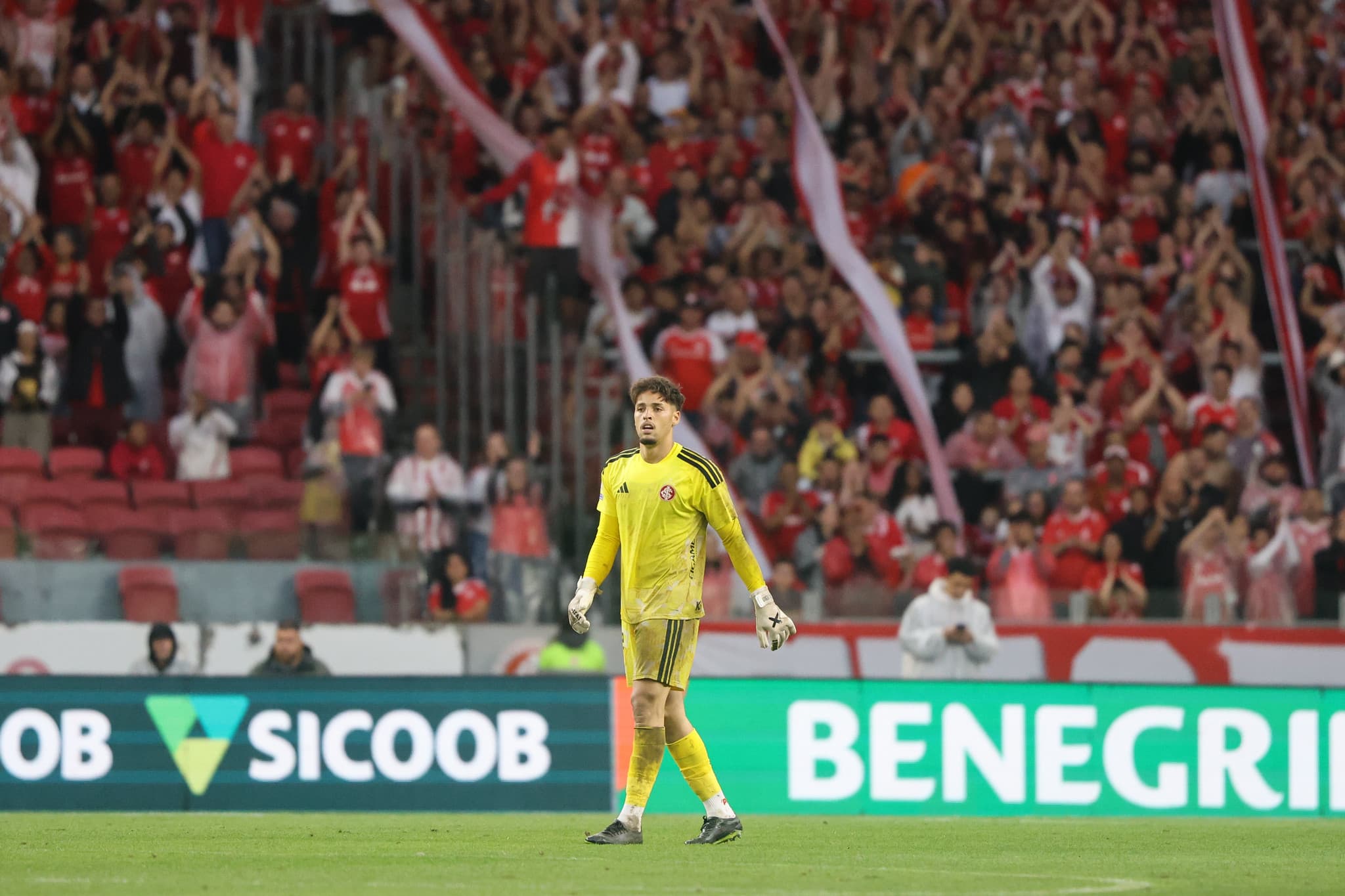 Internacional vence o Botafogo por 3 a 0 pelo Brasileirão