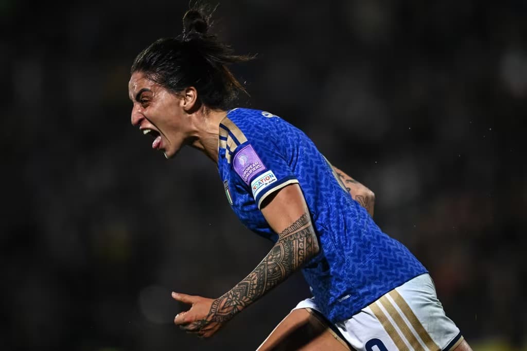 Martina Piemonte abriu o marcador para as italianas - Foto: Divulgação/Fifa