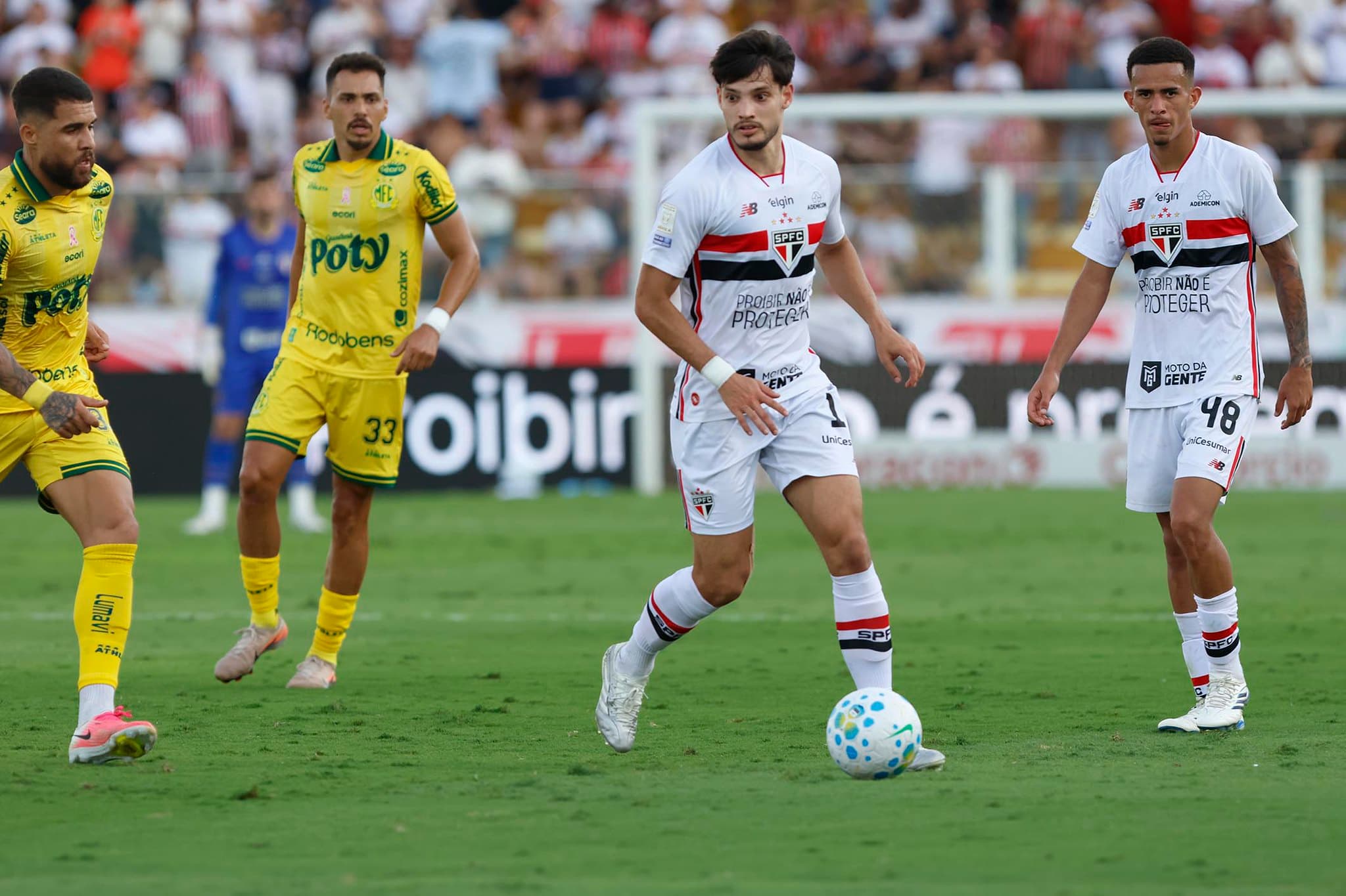 Mirassol e São Paulo empataram no Maião - Foto: Rubens Chiri/São Paulo FC