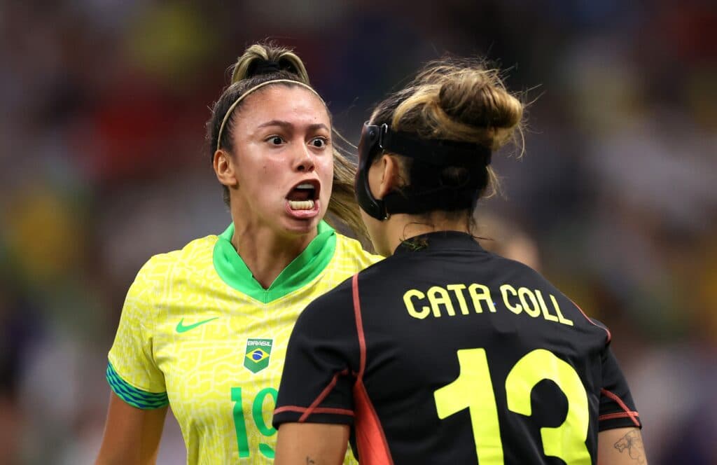Priscila foi destaque pela seleção nas Olímpiadas de 2024 - Foto: Gaspar Nóbrega/COB