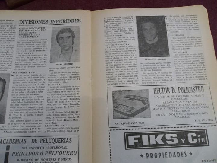 Todas as informações do confronto das divisões de base entre Vélez e Argentinos em 21 de agosto de 1976 - Foto: El Fortín de Vélez