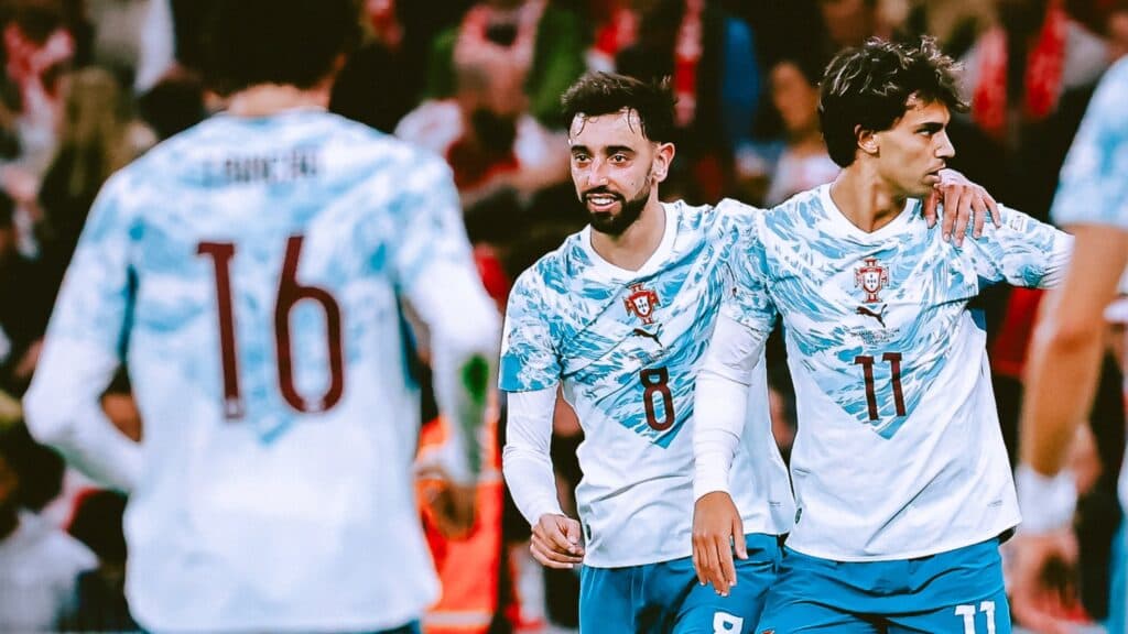 Bruno Fernandes diz que, se CR7 sair da seleção, ‘tem que ser em dia de festa’