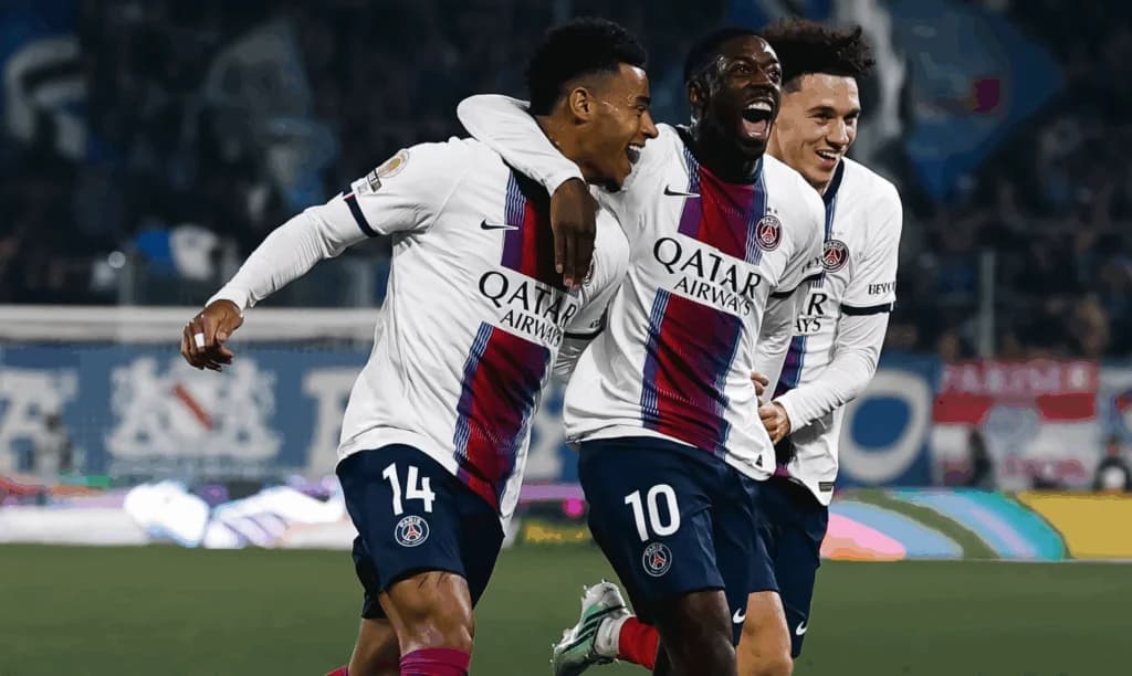 Dembélé perde pênalti, mas se redime e comanda virada do Paris Saint-Germain