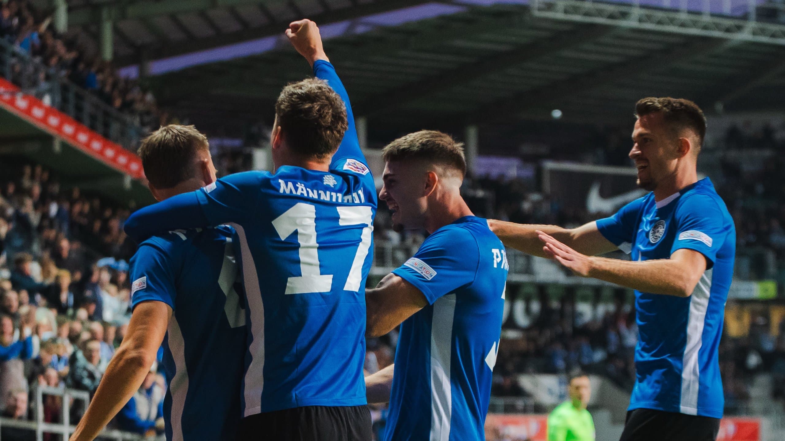 Estônia marca no início, supera Luxemburgo e vence a primeira na Liga das Nações