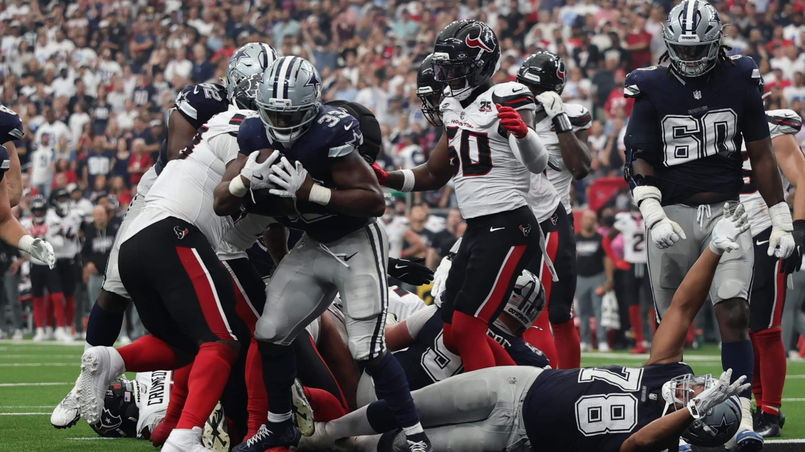 NFL: Com passe no minuto final, Dallas Cowboys vira sobre Houston Texans