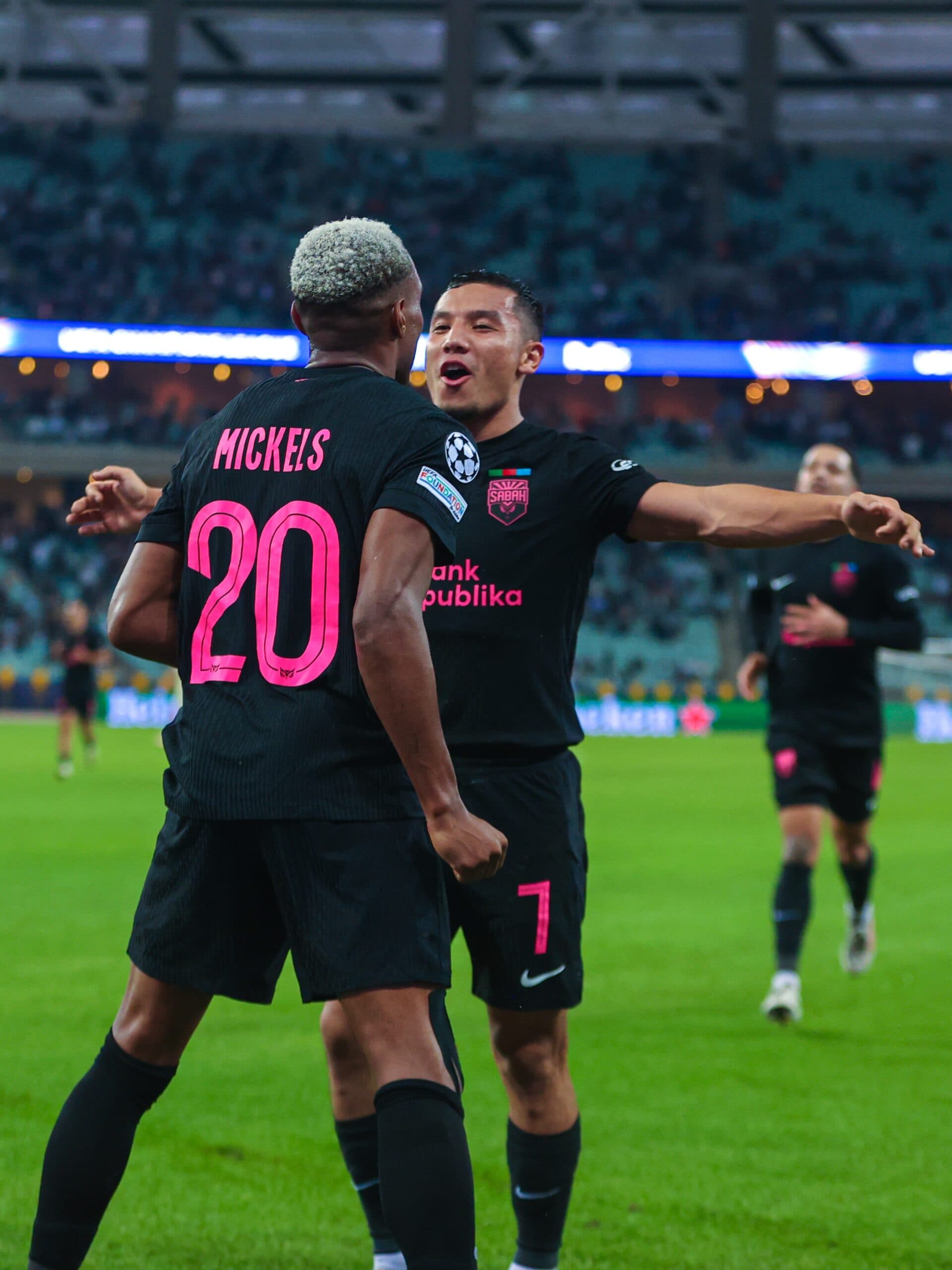 Sabah supera maior volume do Slavia Praga e vence na Champions League