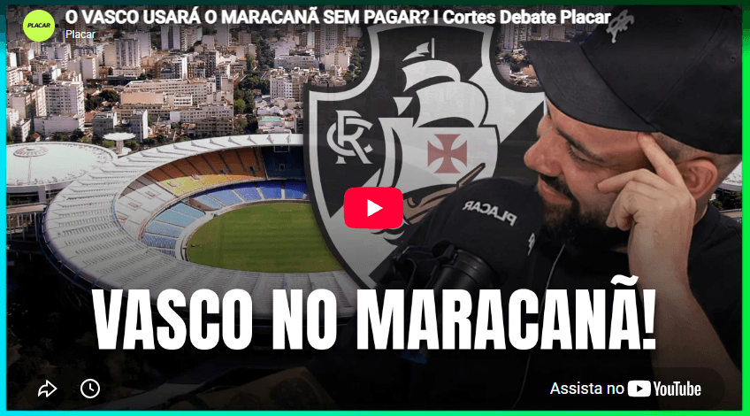 Vídeo: Debate Placar: o impasse sobre o mando de jogos do Vasco no Maracanã