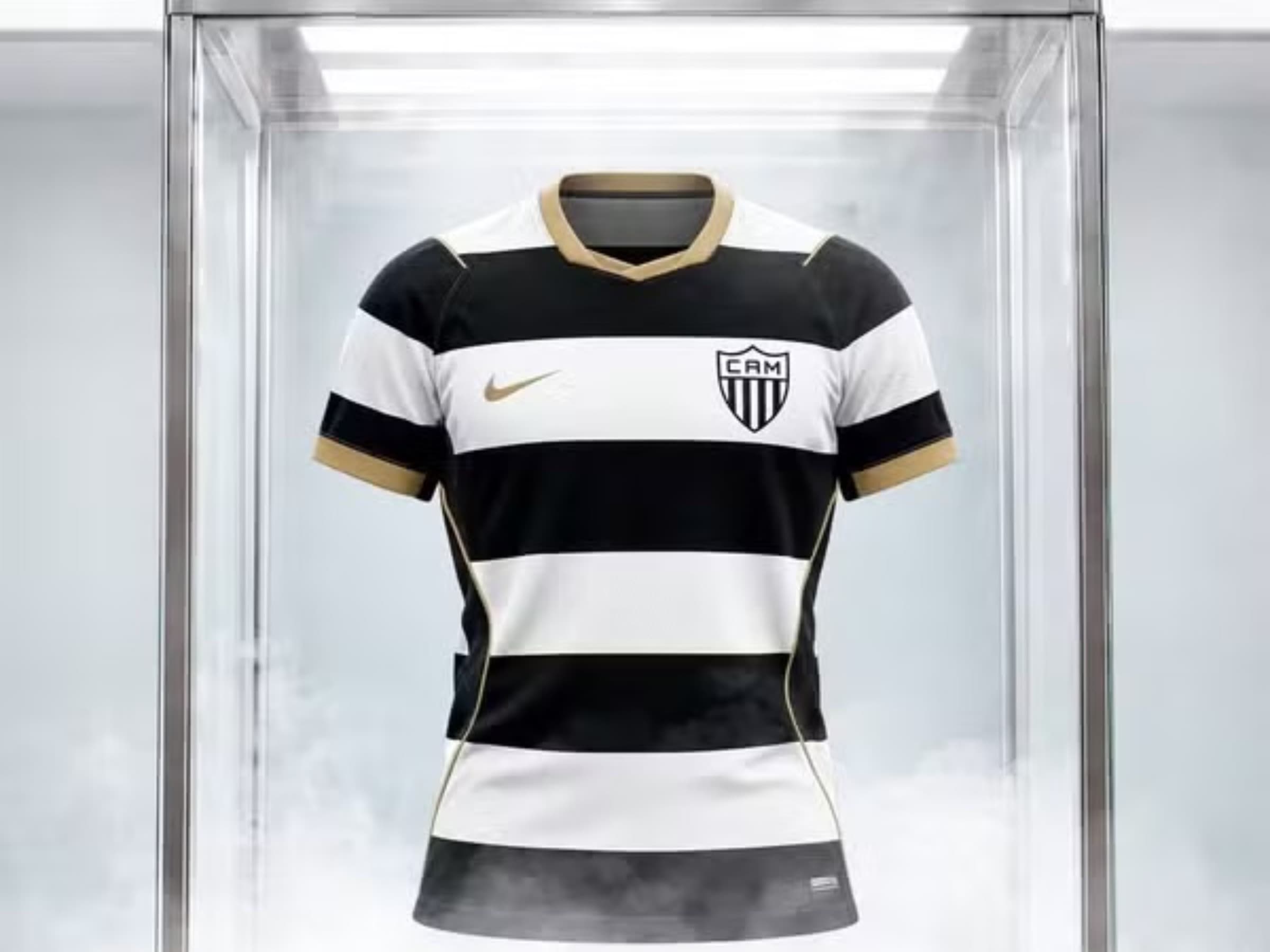 Atlético-MG anuncia modelo vencedor do Manto da Massa 2026
