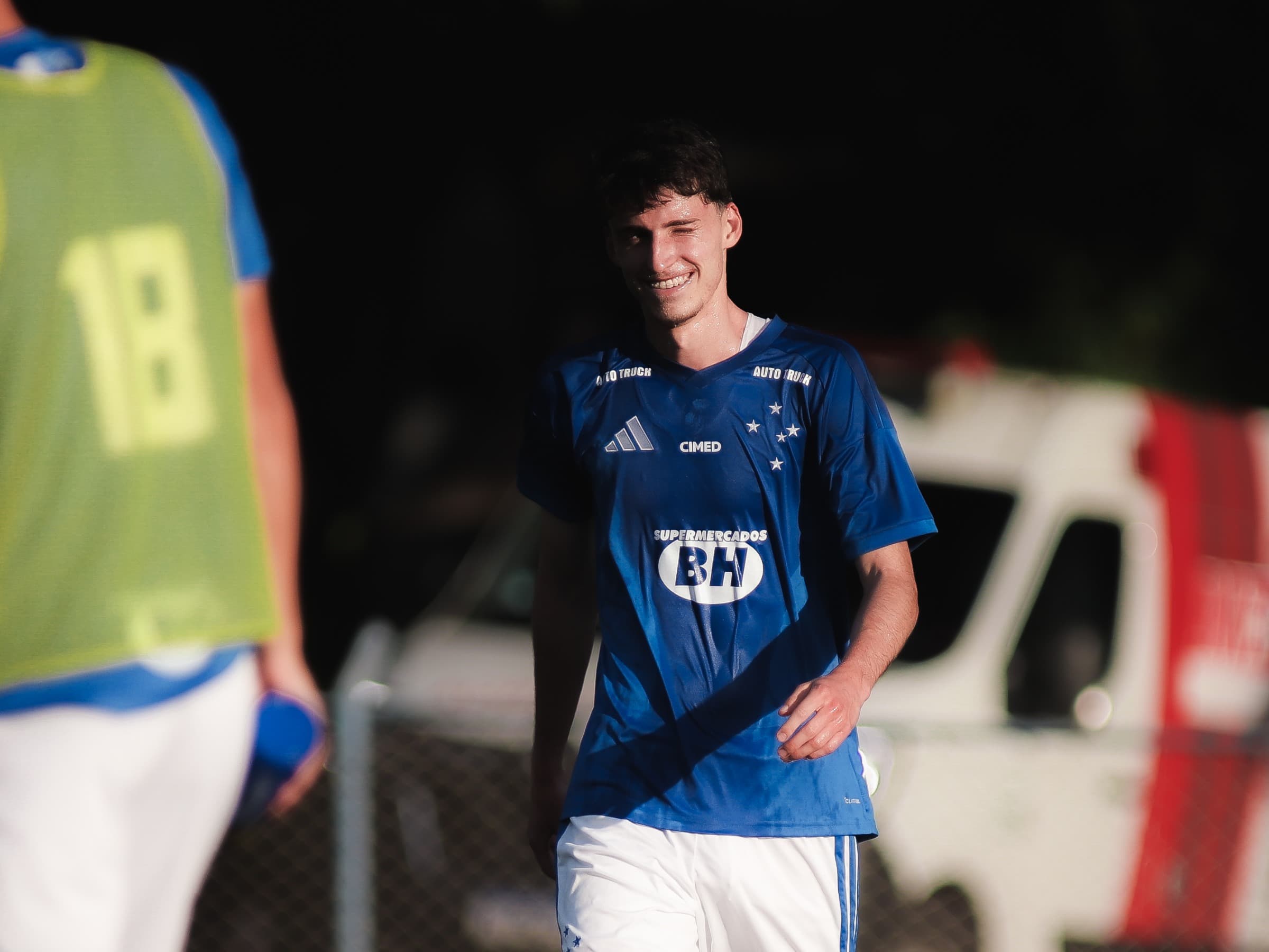 Eduardo Pape, atleta da equipe sub-20 do Cruzeiro - Gustavo Martins/ Cruzeiro